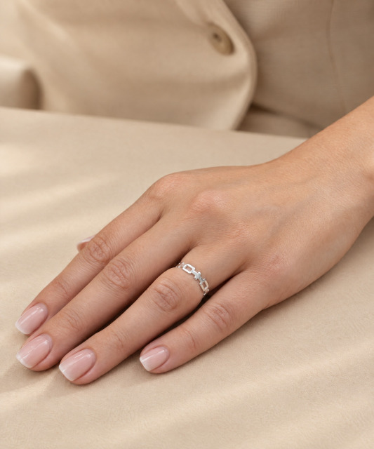 Sterling silver ring