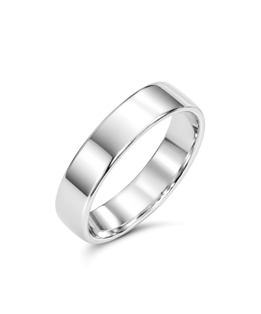 Sterling silver wedding ring