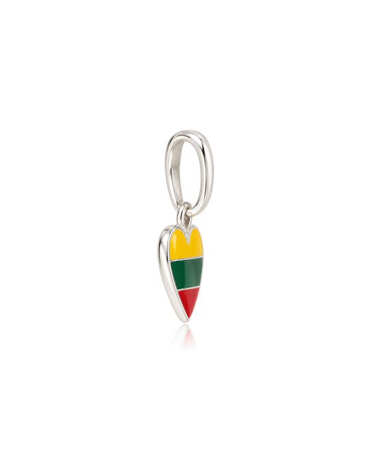 Silver pendant “Lithuanian Flag”