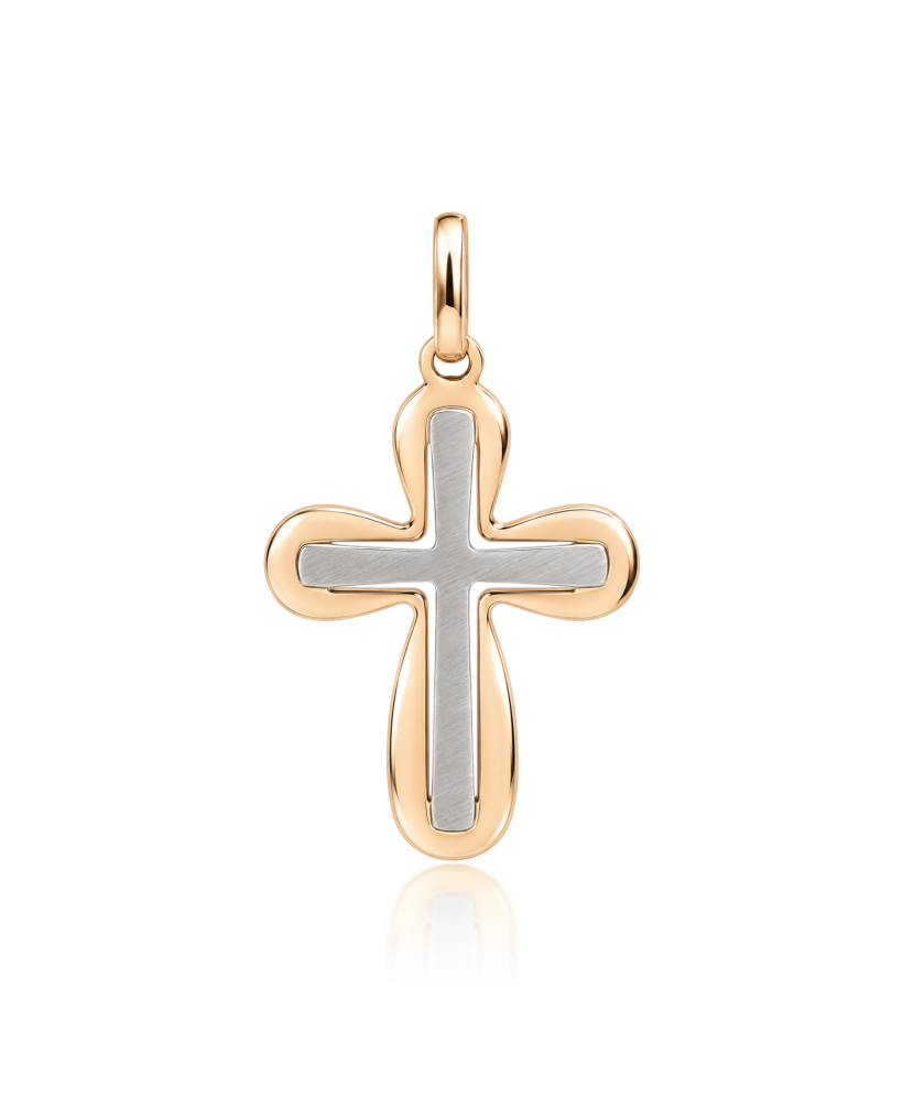 Gold pendant  "cross"