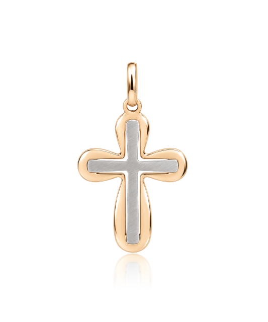 Gold pendant  "cross"