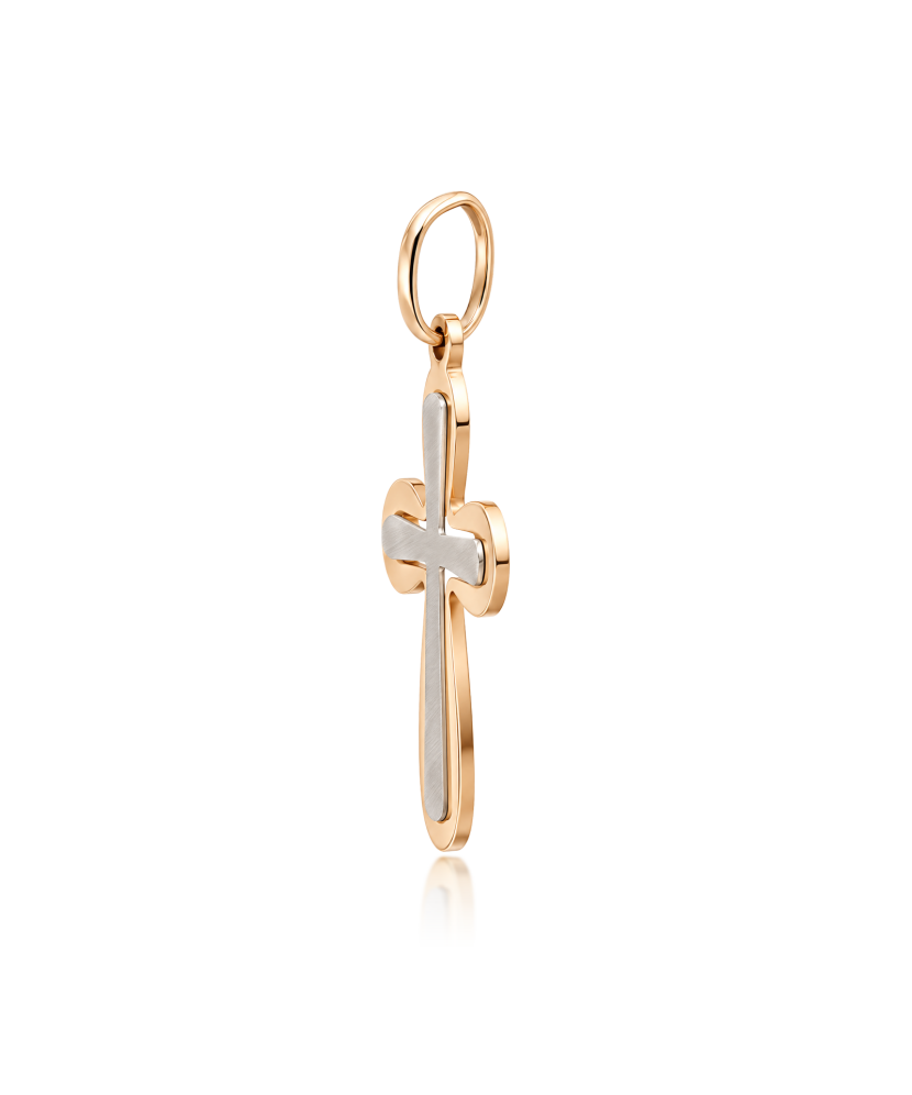 Gold pendant  "cross"
