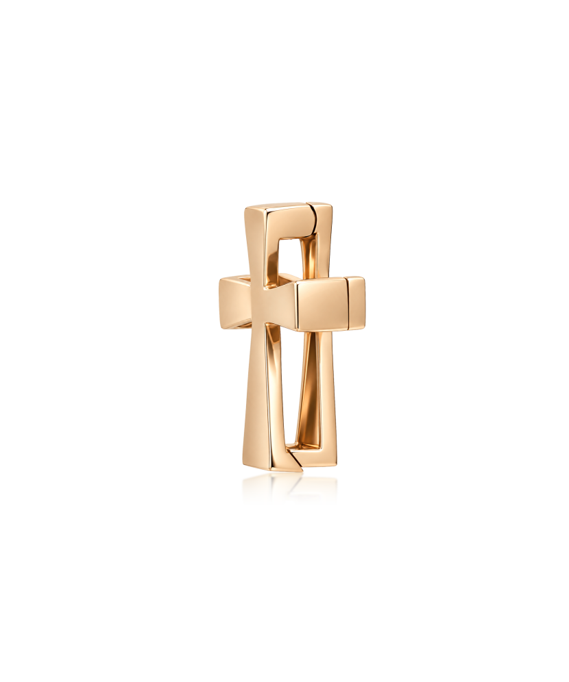 Gold pendant  "cross"
