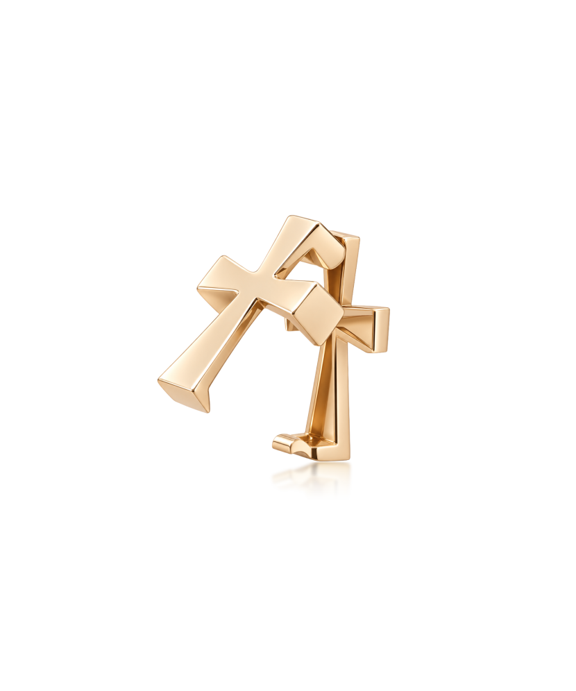 Gold pendant  "cross"