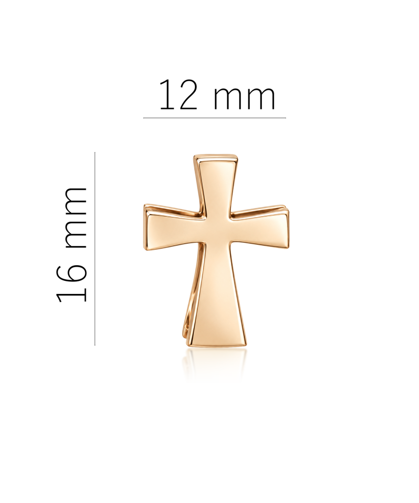 Gold pendant  "cross"