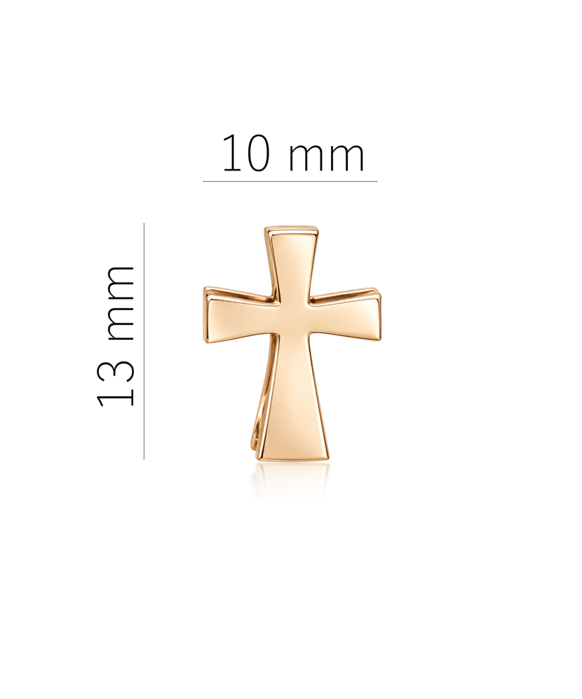 Gold pendant  "cross"