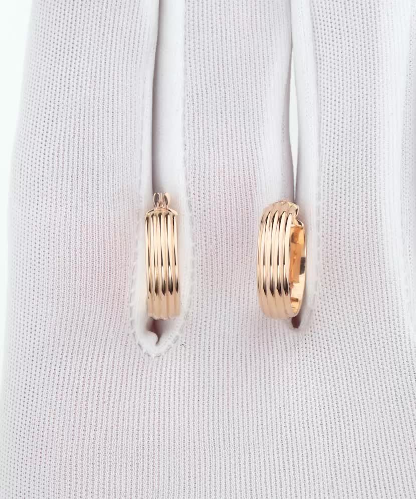 Gold earrings Gold earrings