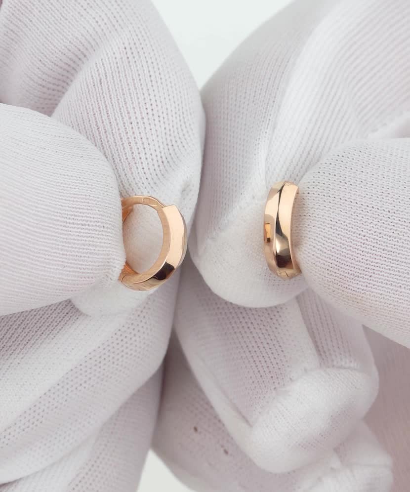 Gold earrings 11mm Gold earrings 11mm