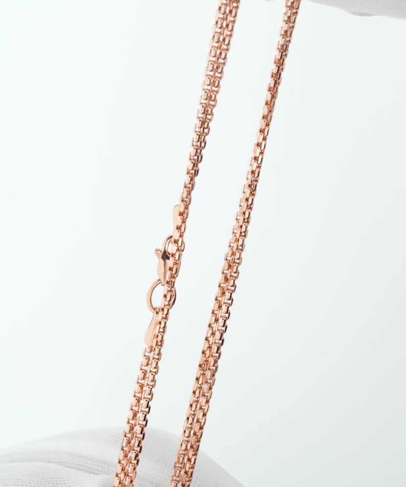 Золотая цепочка "Box" 1.7мм