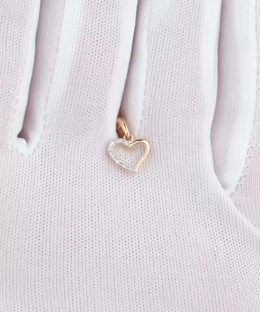 Золотой подвеска с алмазами