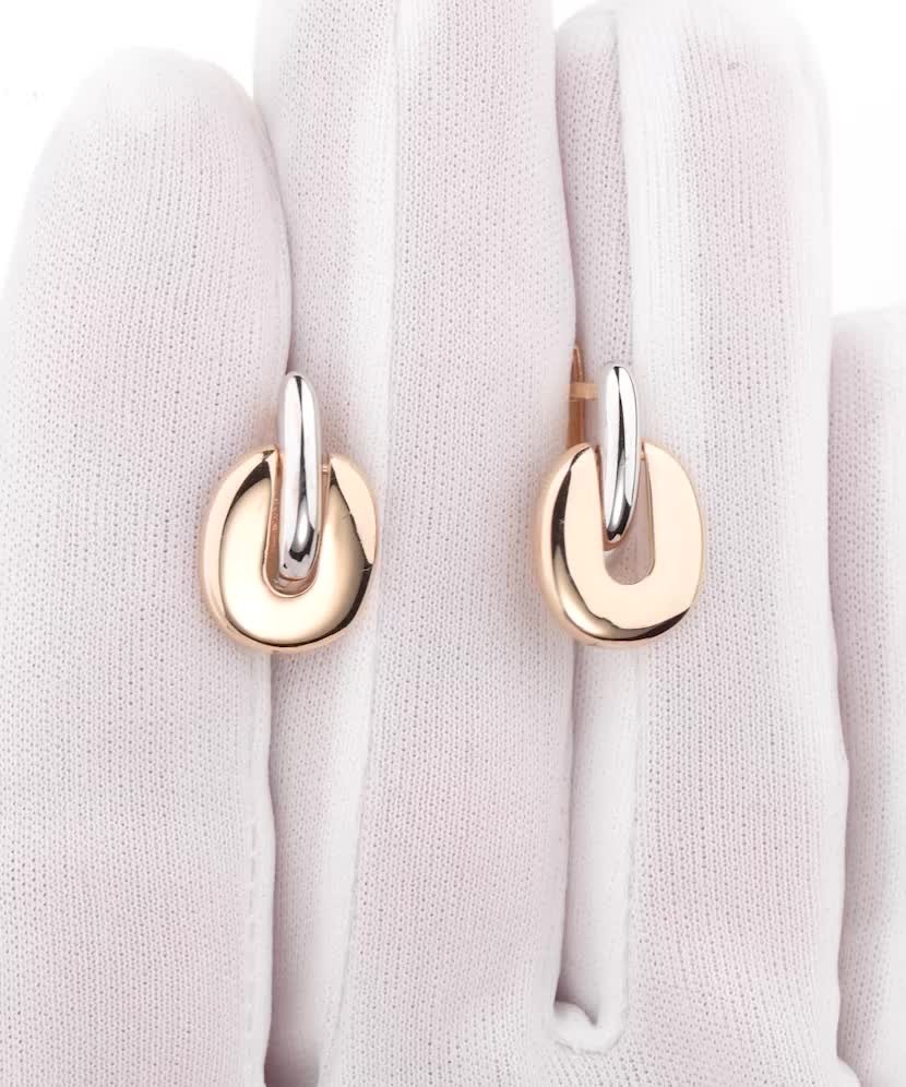 Золотые серьги