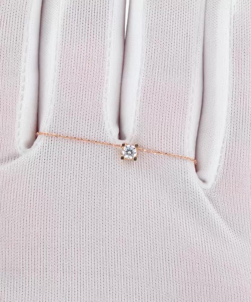 Золотая цепочка с подвеской из циркона Золотая цепочка с подвеской из циркона