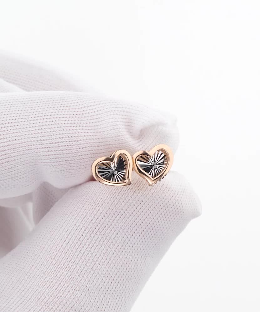 Золотые серьги