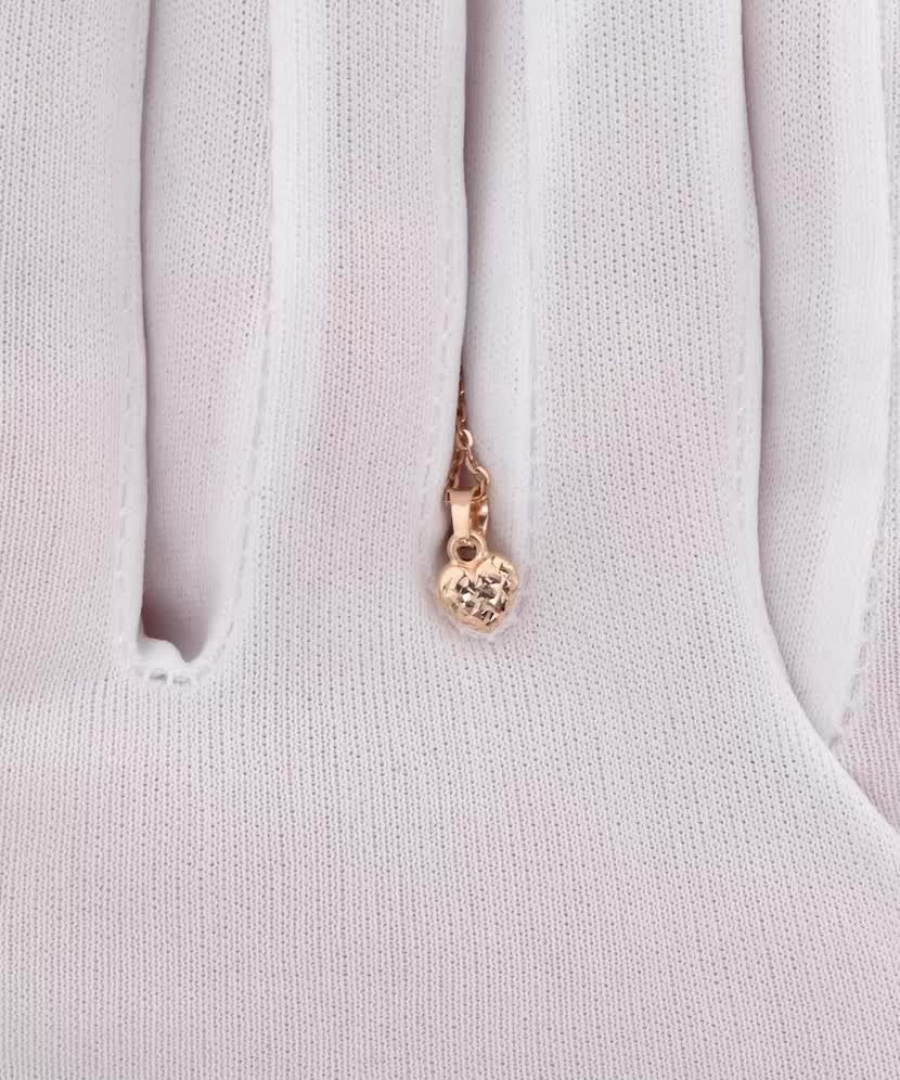 Gold pendant "heart"