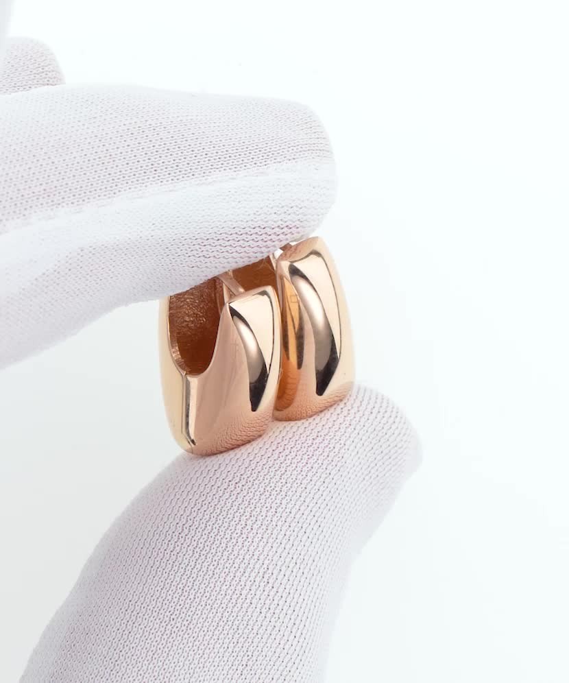 Gold earrings Gold earrings