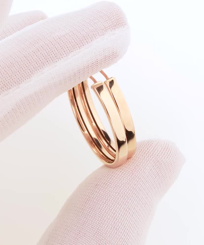 Золотые серьги