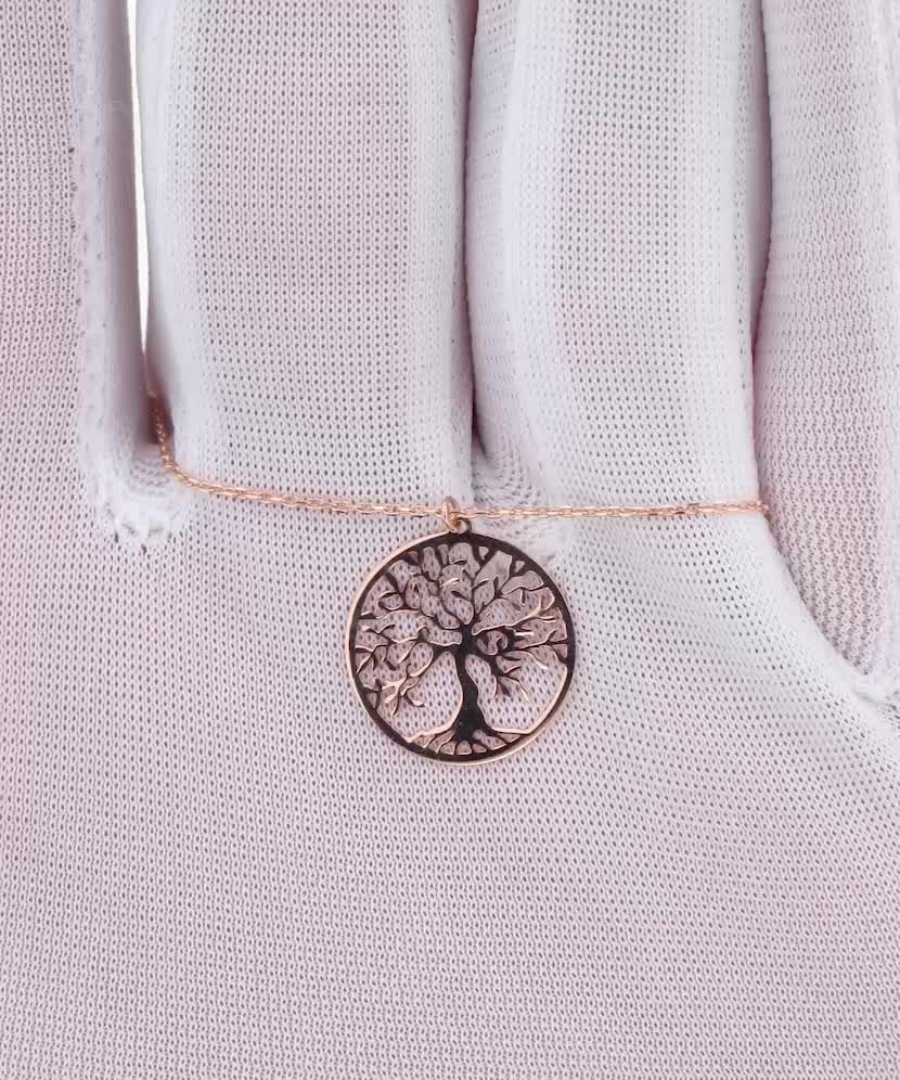 Золотая цепочка с подвеской "Древо жизни"