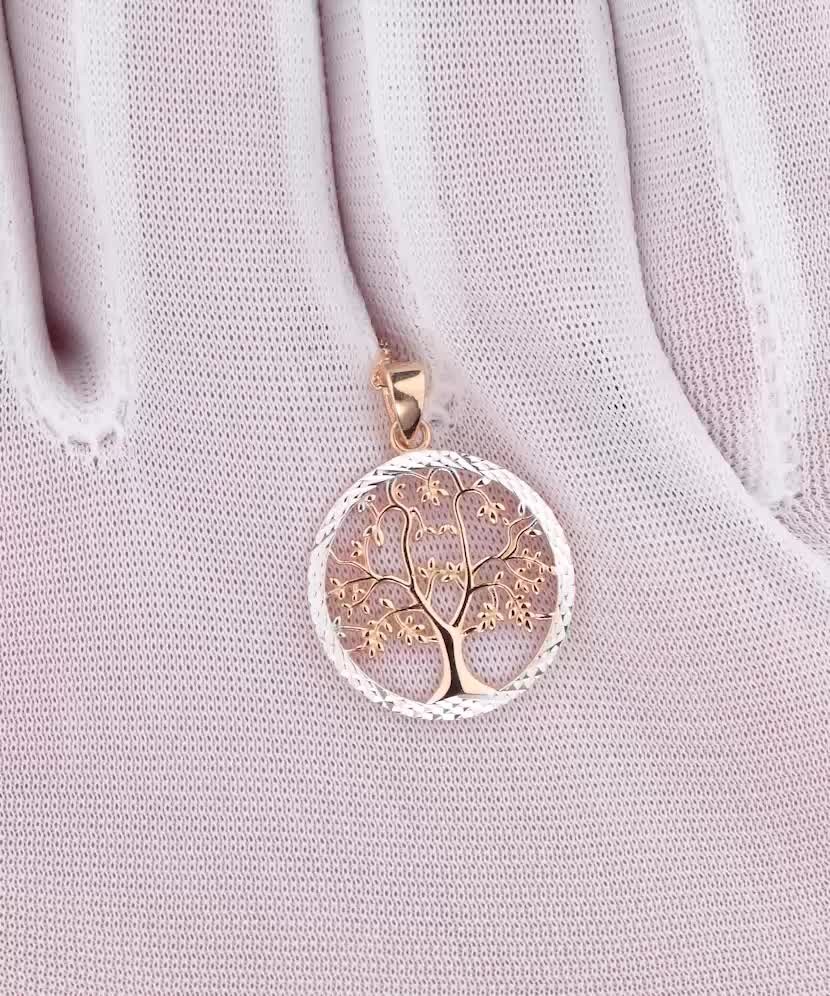 Gold pendant "Tree of life"