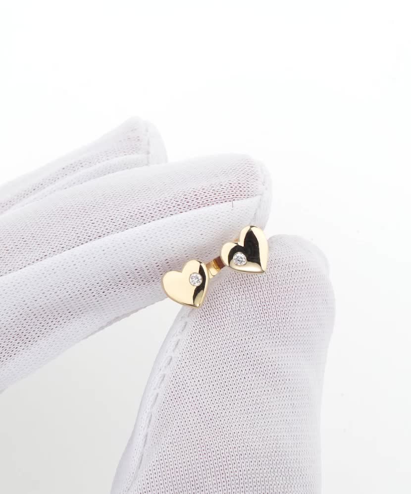 Серьги из золота с бриллиантами