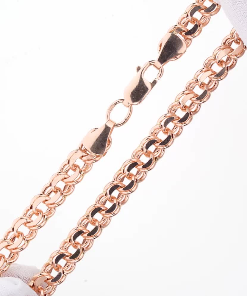 Gold bracelet "Bismark" 6.6mm Gold bracelet "Bismark" 6.6mm