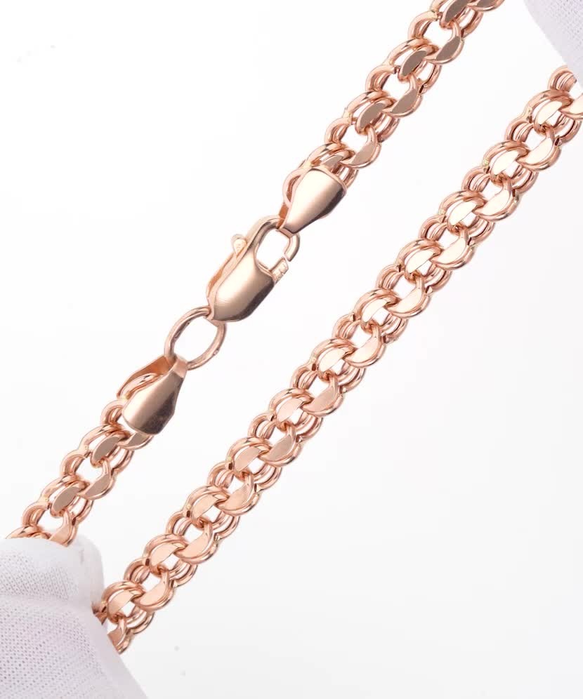 Gold bracelet "Bismark" 6mm Gold bracelet "Bismark" 6mm