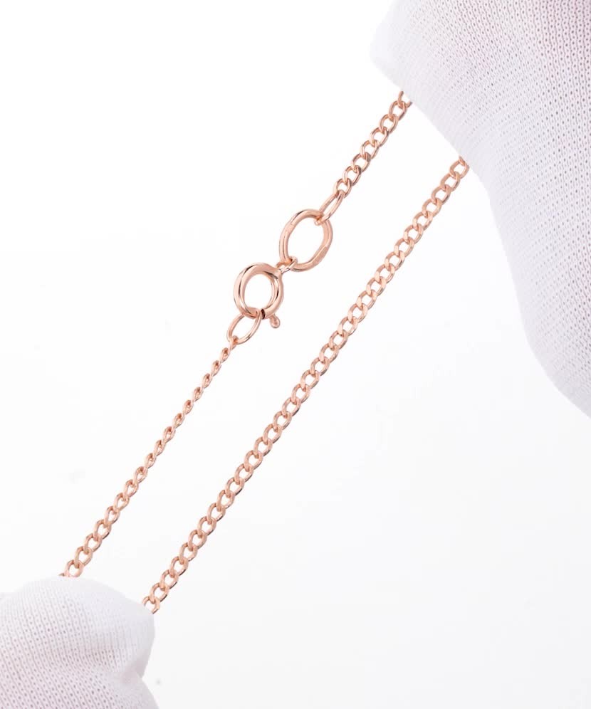 Gold bracelet "Curb" 1.6mm Gold bracelet "Curb" 1.6mm