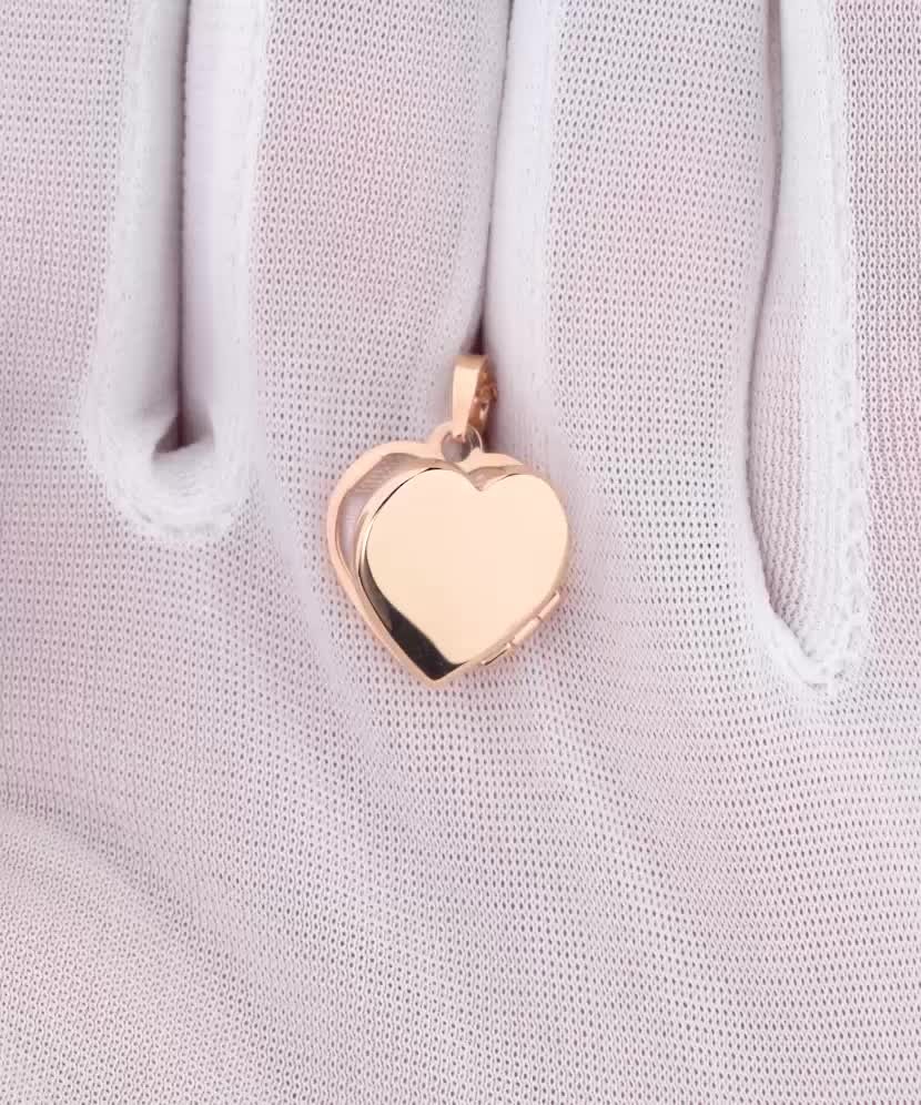 Золотая подвеска "Медальон"