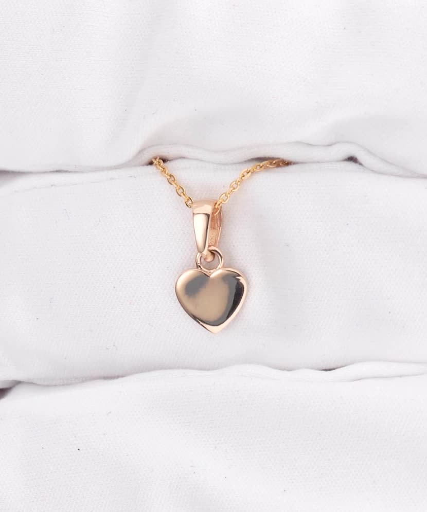 Gold pendant "heart"