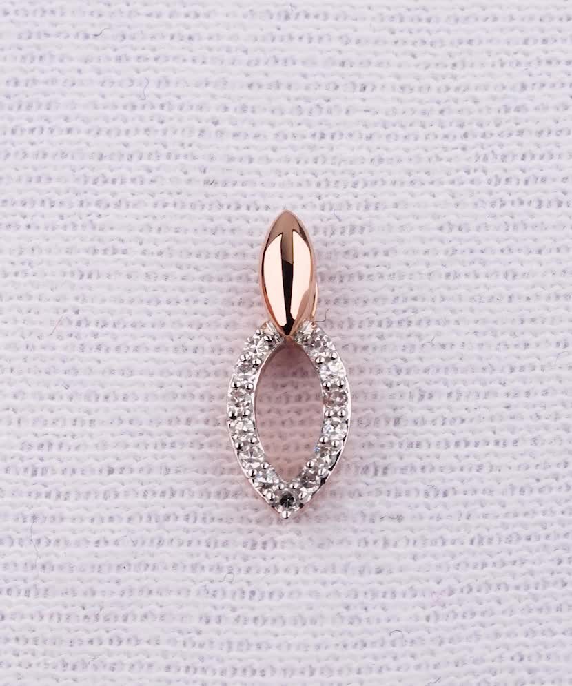 Золотой подвеска с бриллиантами