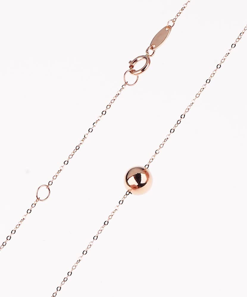 Золотая цепочка с подвеской