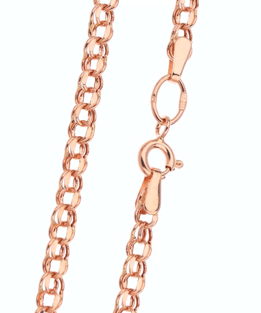 Золотой браслет "Bismark" 3.1mm